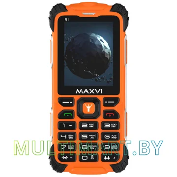 Мобильный телефон Maxvi R1 (оранжевый)